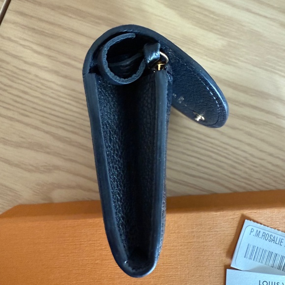 Louis Vuitton Rosalie Coin Purse Empreinte Leather Noir - Picture 2 of 11